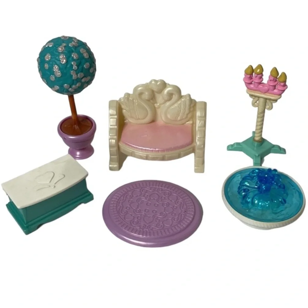 Vintage Princess Doll Fairytale Toys 14 Pc Set